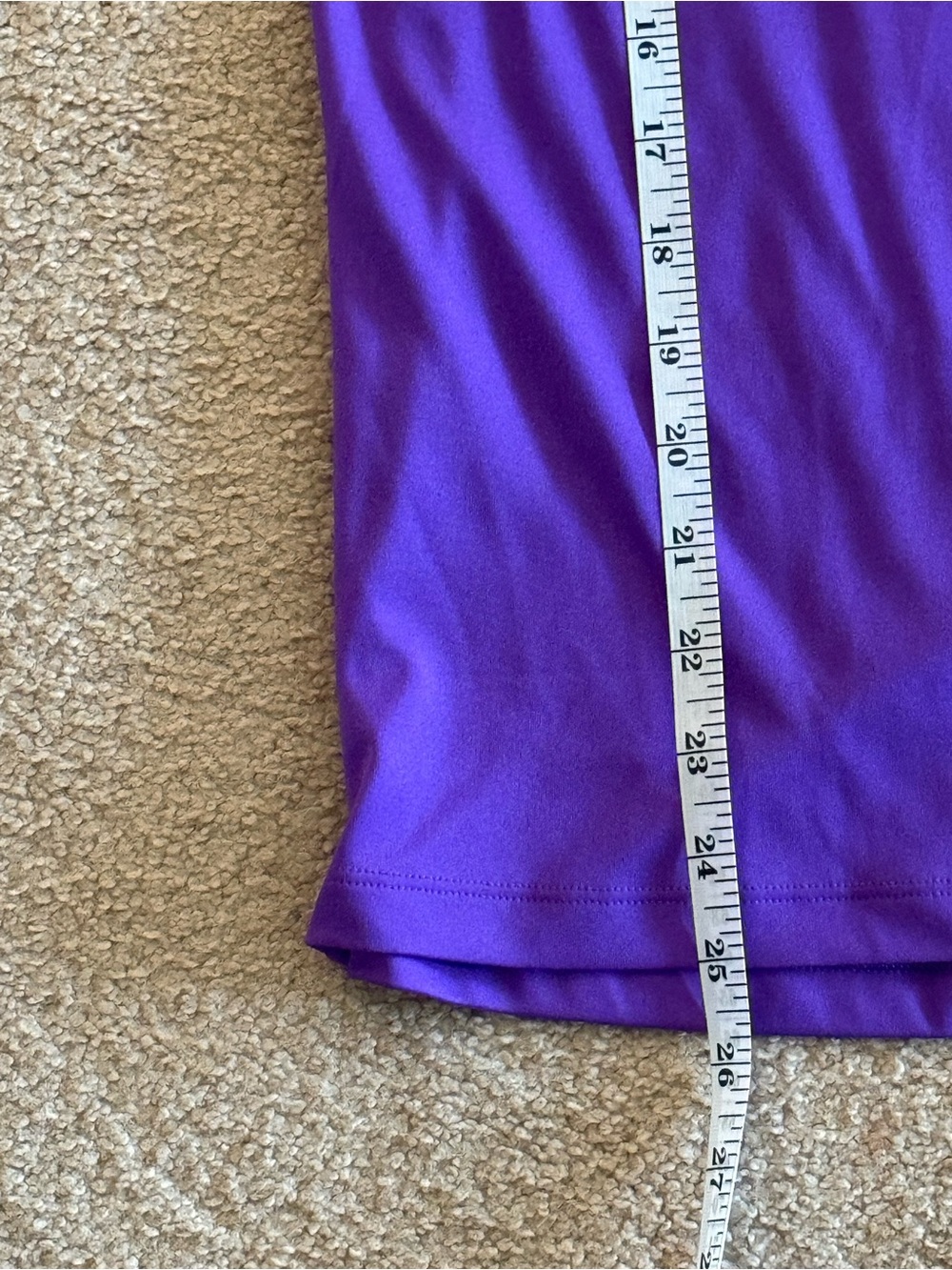 Under Armour Purple HeatGear 1/4 Zip Pullover Top XL - Picture 8 of 8